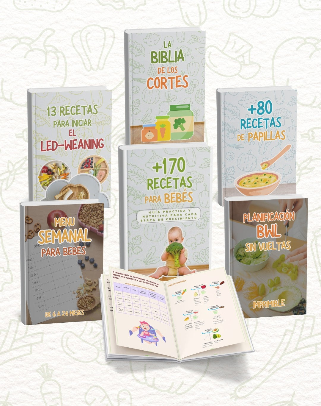+250 Recetas para Bebés - De 6 a 36 meses
