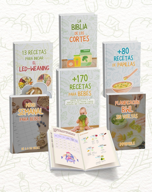 +250 Recetas para Bebés - De 6 a 36 meses